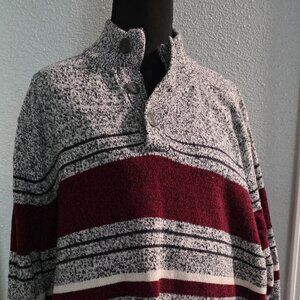 Croft & Barrow Men's XXL 1/4 button-up sweater - EUC!